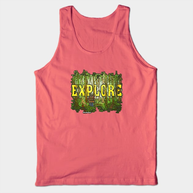 Explore the Woods Tank Top by cloudlanddesigns